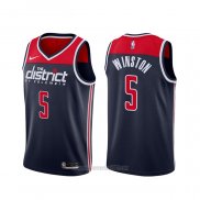 Camiseta Washington Wizards Cassius Winston #5 Association 2020-21 Azul